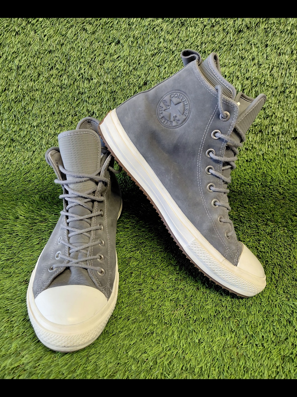 Men's Converse CHUCK TAYLOR ALL STAR WATERPROOF NUBUCK BOOT, Size 10 Mason